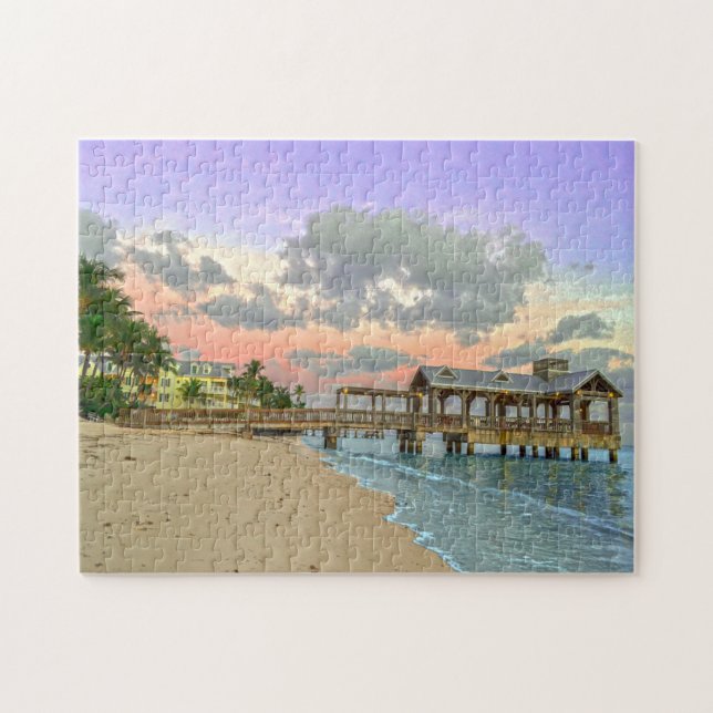 Key West Florida. Pussel (Horisontell)