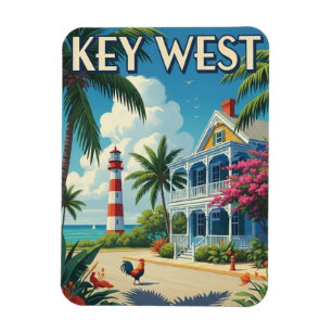 Key West Florida Resa Magnet