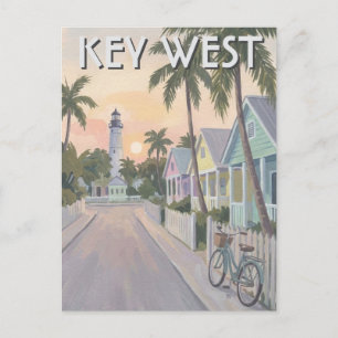 Key West Florida Resa Vykort