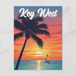 Key West Florida Resa Vykort