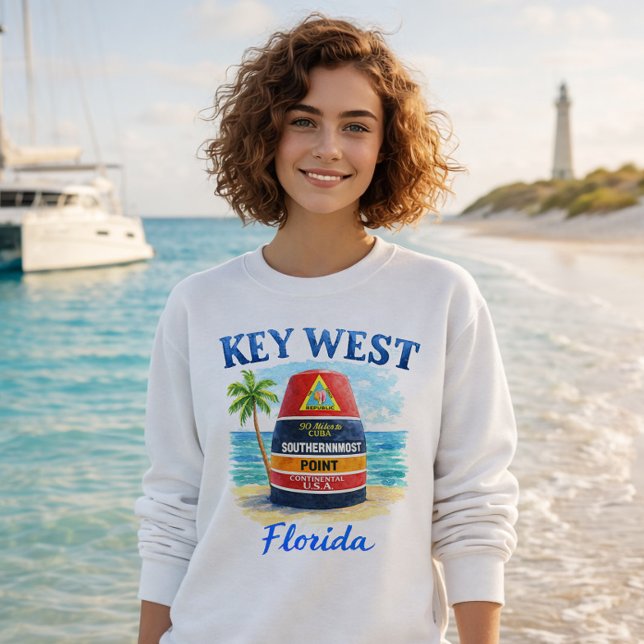 Key West Florida Solnedgång Island Tröja (Skapare uppladdad)