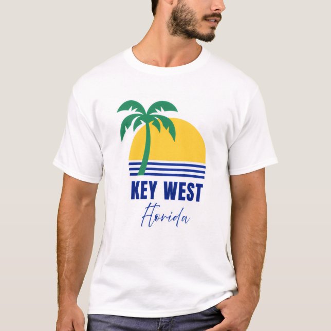 Key West Florida T-Shirt (Framsida)