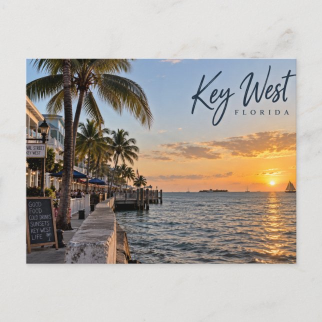 Key West Florida Vykort (Framsida)