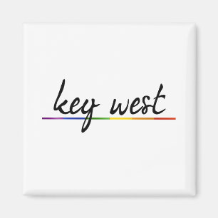 KEY WEST GAY PRIDE - .PNG MAGNET