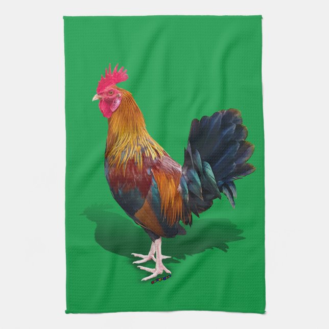 Key West - Gypsy Rooster Kökshandduk (Vertikal)