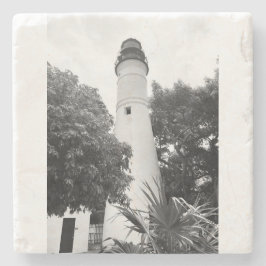 Key West Lighthouse Stone Coaster Stenunderlägg