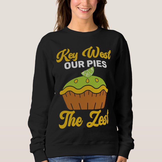 Key West Our Pies Are Zest T Shirt (Framsida)