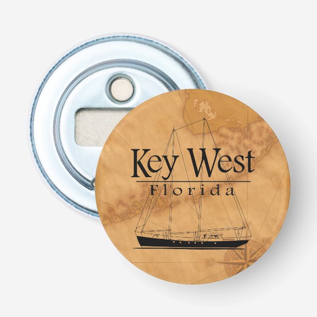 Key West segling Flasköppnare (Framsidan)