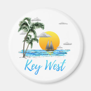 Key West segling Magnet