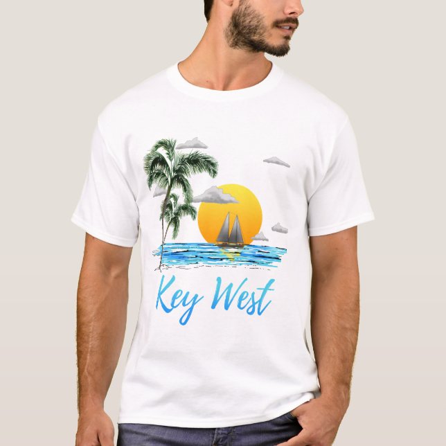 Key West segling T-shirt (Framsida)