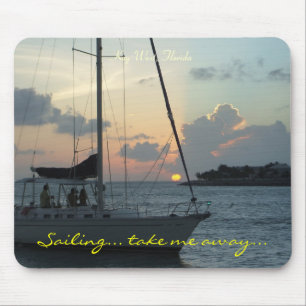 Key West seglingmousepad Musmatta