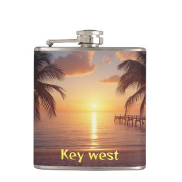 Key west solnedgång fickplunta