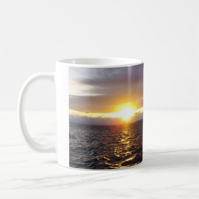 Key West Solnedgång Kaffe Mugg (Vänster)