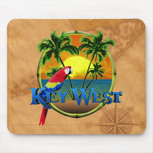 Key West solnedgång Musmatta (Framsidan)