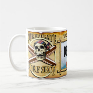Key West surfa shoppar muggen Kaffemugg