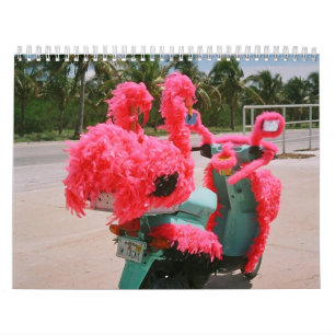 Key West Tacky sparkcykel Kalender