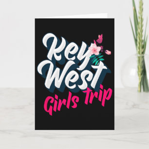 Key West Tjejresa 2023 Helgutflykt Semester Kort