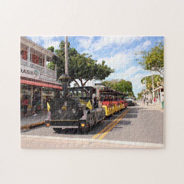 Key West train Pussel (Horisontell)