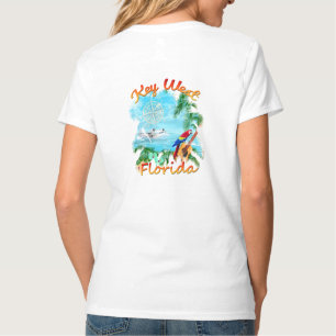 Key West tropisk sten T-shirt