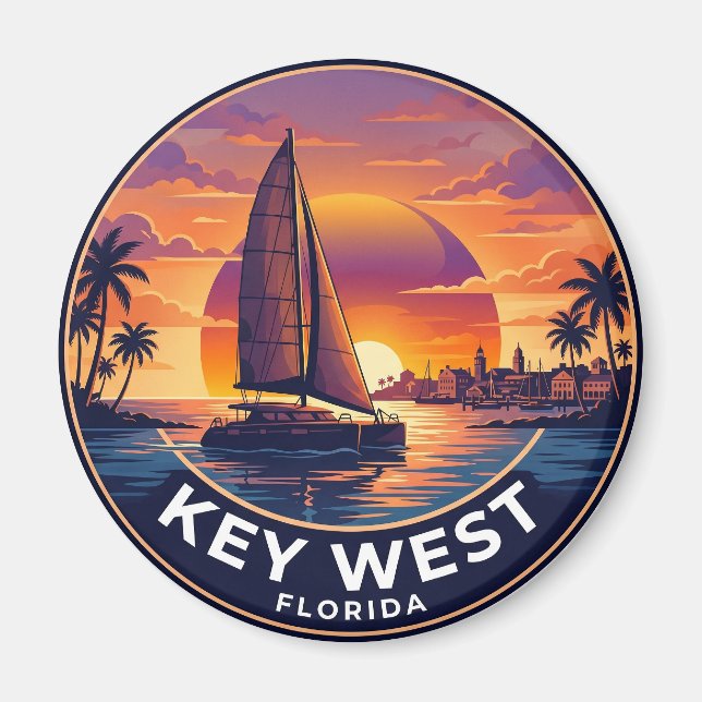 Key West USA Magnet (Framsidan)