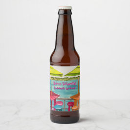 Key West Vibes Möhippa Helg Ölflaska Etikett