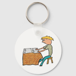 Keyboardist Nyckelring