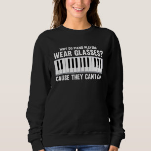 Keyboardpianist och musikmusiker pianospelare 1 t shirt