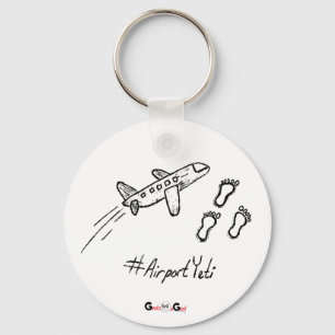 Keychain ’Airport Yeti’ Nyckelring