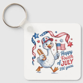 Keychain-America Patriotic 250th Anniversary Nyckelring