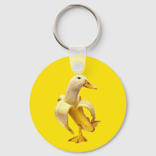 Keychain Banana Anka Meme Nyckelring