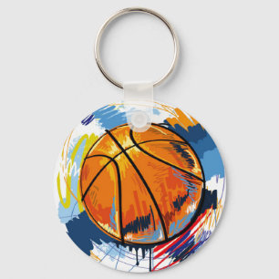 Keychain-Basketball Nyckelring