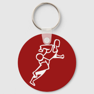 Keychain - basketspelare nyckelring