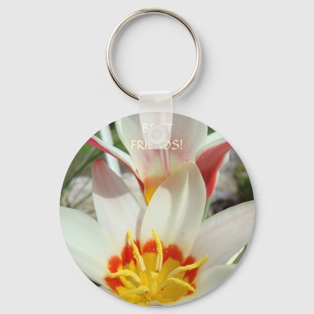 KEYCHAIN Best Friends! NYCKELRINGAR FÖR TULIP-FLÖD (Framsida)