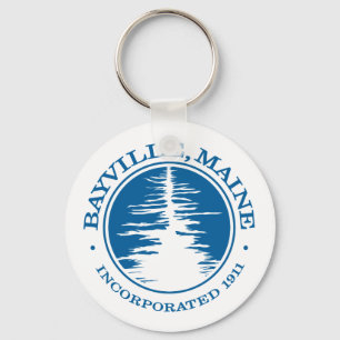 Keychain - blått nyckelring