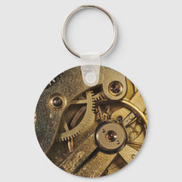KeyChain: Brass Hearted. Bevakningsmekanism Nyckelring