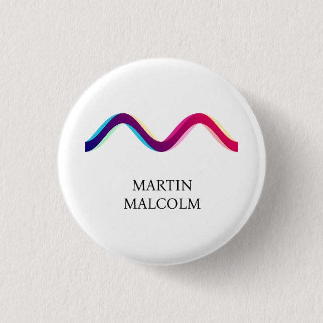 KEYCHAIN Brev M Knapp (Framsida)