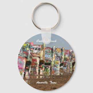 KeyChain Cadillac Ranch Nyckelring