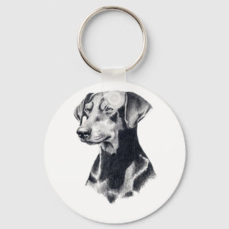 Keychain Doberman Nyckelring