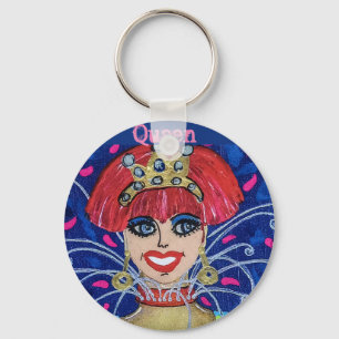 Keychain-Drottning Nyckelring