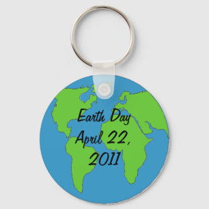 Keychain - Earth Day 2011 Nyckelring