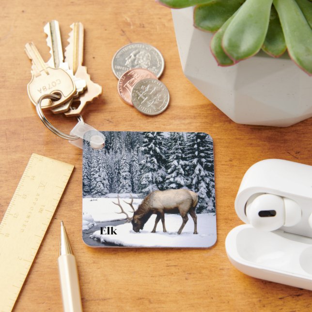 Keychain-Elk Nyckelring (Skrivbord)