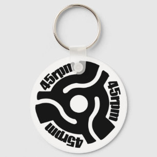 keychain för 45 r/min. nyckelring