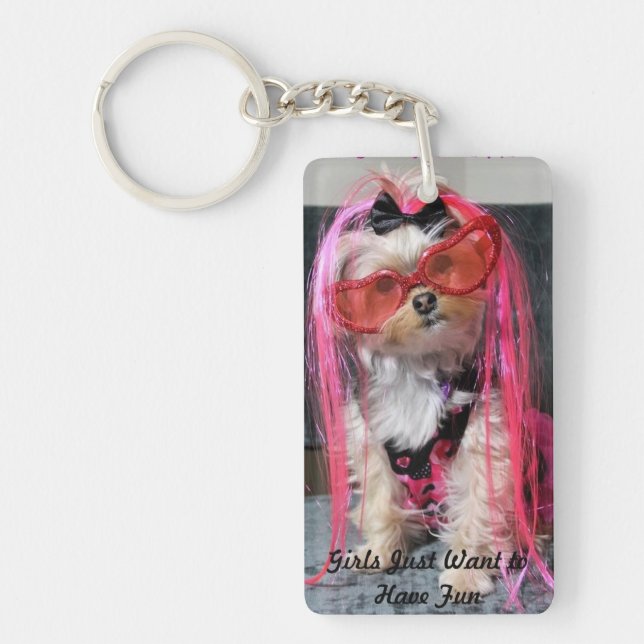 Keychain för Cali klubbaflickor Nyckelring (Framsidan)