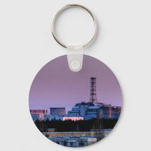 Keychain för Chernobyl reaktor 4 Nyckelring