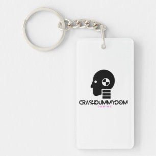 KeyChain för CrashDummyDom-Logotyp