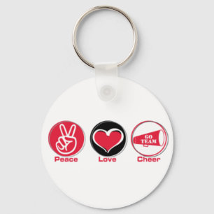 keychain för fredkärlekjubel nyckelring