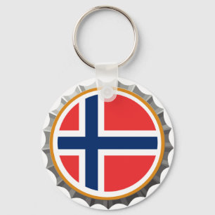 Keychain för norgeöllock nyckelring