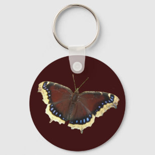 Keychain för sorgmantelfjärils~ nyckelring