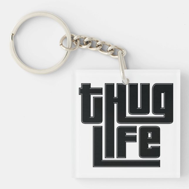 Keychain för Thuglivakryl (Framsidan)