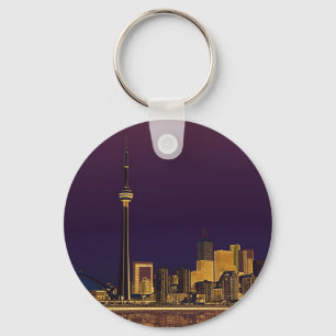 Keychain för Toronto natthorisont Nyckelring